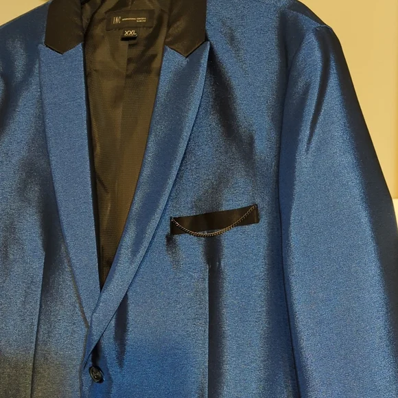 Men's INC Nyquil Blue Dinner Jacket in XXL